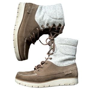 Sperry azur hatch suede lace up boots size 7.5